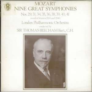  Nine Great Symphonies Nos. 29, 31, 34 36 & 38 41 Mozart 