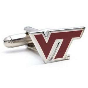   : Virginia Tech Hokies NCAA Cufflinks   PD VTC SL: Sports & Outdoors