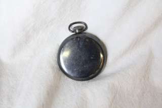 L601 ANTIQUE NEW HAVEN OPEN FACE POCKET WATCH COMPENSATED  