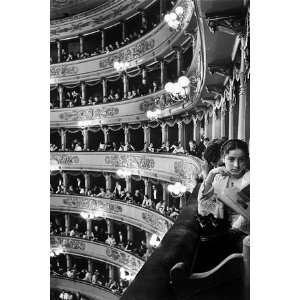   at La Scala Opera House by Alfred Eisenstaedt, 48x72: Home & Kitchen