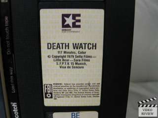 Death Watch VHS Romy Schneider, Harvey Keitel  