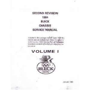  : 1984 BUICK CENTURY ELECTRA LESABRE Service Manual Book: Automotive
