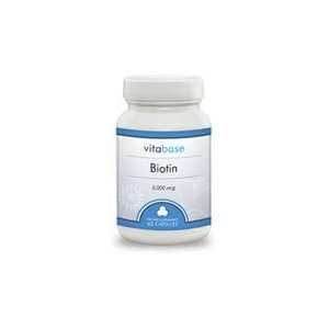  Biotin (5000 mcg) 60 Capsules: Health & Personal Care