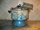 antique wolverine tin toy washing machine  