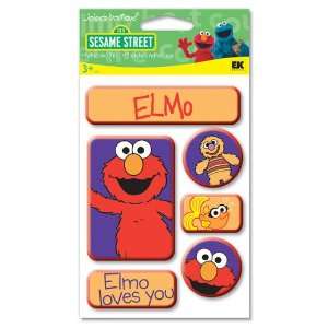  Sesame Street Epoxy Stickers Elmo Arts, Crafts & Sewing