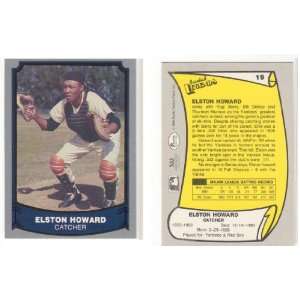  Elston Howard Baseball Legends Card New York Yankees 