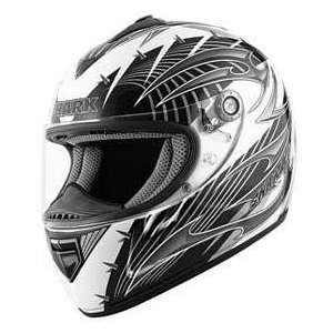  Shark RSX HOOK WH_SIL XL MOTORCYCLE Full Face Helmet 