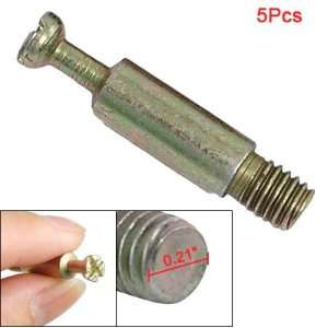  Amico 5 Pcs 5.5mm Dia Threaded Furniture Joint Connector 