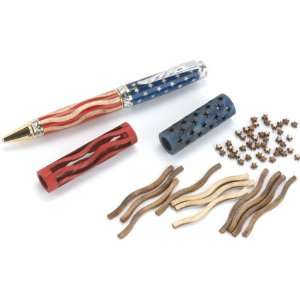  Stars and Stripes Flag Inlay Kit for Ultra Cigar and Cigar 