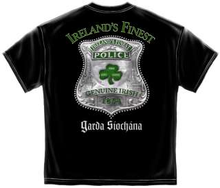 Police T Shirt Irelands Finest   