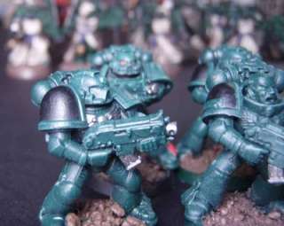 Warhammer 40K Space Marines Ultramarines Dark Angels Tactical Squad 