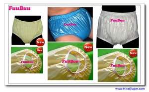 3x2217 INCONTINENCE ADULT BABY DIAPERS PLASTIC PANTS 3c  