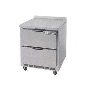  One section 27 In. Worktop Refrigerator W/ 2 Drawers 