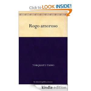 Rogo amoroso (Italian Edition) Torquato Tasso  Kindle 
