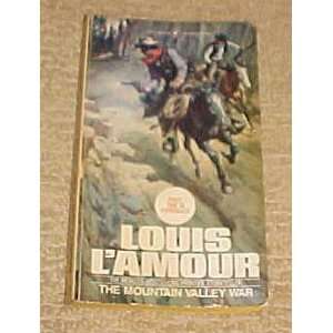  The Mountain Valley War by Louis LAmour Paperback 1978 