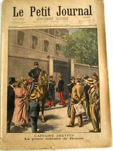 DREYFUS laffaire LE PETIT JOURNAL   9 JUILLET 1899  
