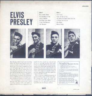 Elvis Presley: Self Titled 1st Album LP VG++ Canada RCA LPM 1254 