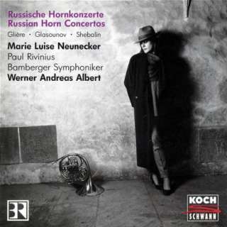 Russian Horn Concertos Reinhold Gliere, Alexander Glazunov, Vissarion 