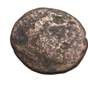  200BC Authentic Ancient Greek Coin w/ ZEUS & HEROS 