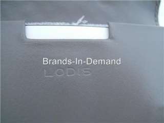 LODIS Gray Waffle Business Credit Card Case Wallet  