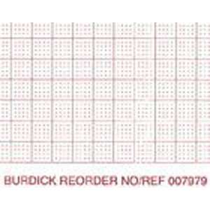  Recording Chart Paper for Burdick Intruments Type OO7979 