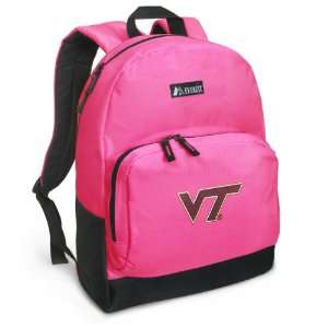 Virginia Tech Pink Backpack Pink