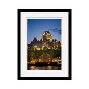  Chateau Frontenac Hotel Quebec Canada Framed Giclee Print 