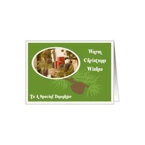  Warm Christmas Wishes Daughter Card: Health & Personal 