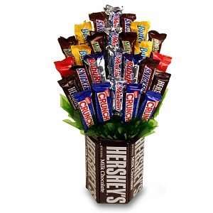Sweets in Bloom Chocolate Indulgence   Hershey Base and Candy Bar 