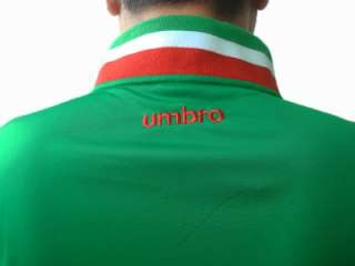 Umbro ITALY Mens Track Jacket Soccer Green XXXL  