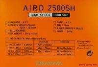 DAIWA AIRD AIRD2500SH HIGH SPEED DUAL CAPACITY SPINNING REEL 