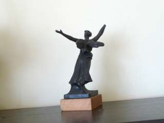   Vintage Figurine Statue Mother Russia Motherland Volgograd Monument
