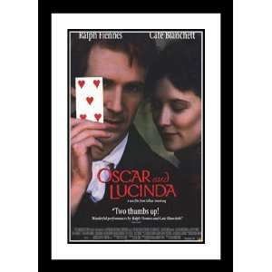 Oscar and Lucinda 32x45 Framed and Double Matted Movie Poster   Style 