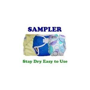  Stay Dry Easy to Use Cloth Diaper Sampler Baby