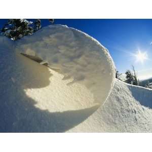 Close View of Snow Bank National Geographic Collection Photographic 