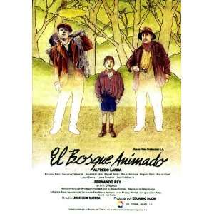  El bosque animado (1987) 27 x 40 Movie Poster Spanish 