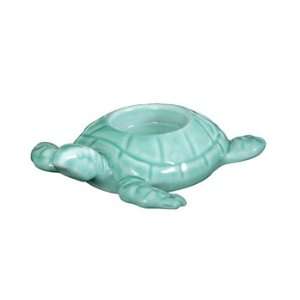 Vietri Incanto Mare Aqua Turtle Votive Candleholder