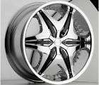 20 inch Big Papi Akuza chrome black wheel rim 5x120 BMW