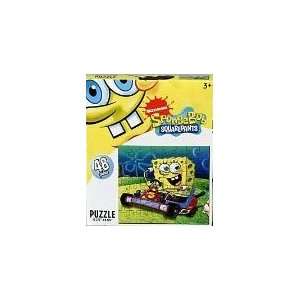  Sponge Bob Squarepants in Racing Car 48 Piece Puzzle [Toy 