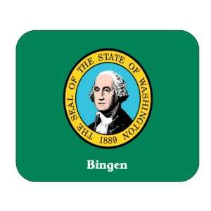  US State Flag   Bingen, Washington (WA) Mouse Pad 