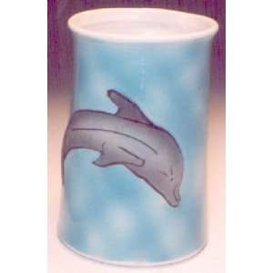  Dolphin Mug, porcelain dolphin coffee cup