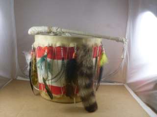 NATIVE INDIAN 13 PERCUSSION BASS DRUM  