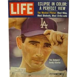  Sandy Koufax 1963 Life Magazine   Sports Memorabilia 