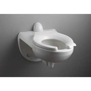  Kingston Toilet Bowl with Rear Spud in White Finish 