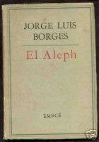 Jorge Luis Borges Book El Aleph 1961 Emece L@@K  