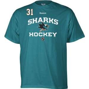  San Jose Sharks Antti Niemi Authentic Player T Shirt 