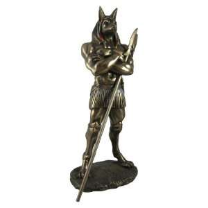  Egyptian God Anubis Statue Deity Jackal Figurine