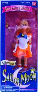 Sailor Moon 6 Venus Adventure Doll Action Figure Rare 1995  