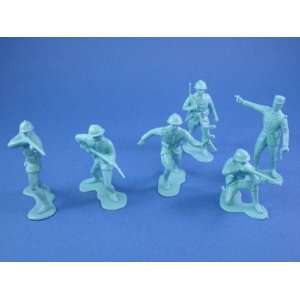  Marx Playset Reissue WWII French Soldiers in Powder Blue 