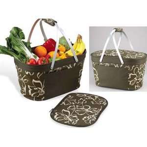  Baskets and Bins  Promenade Collapsible Insulated Basket 